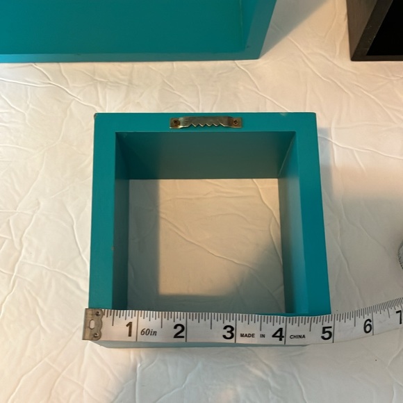 3 wood display boxes hanging decoration - Picture 9 of 14